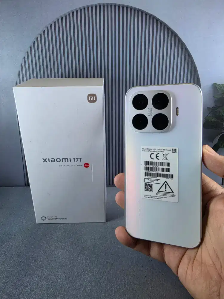 Xiaomi 17t 12/512 gb lengkap