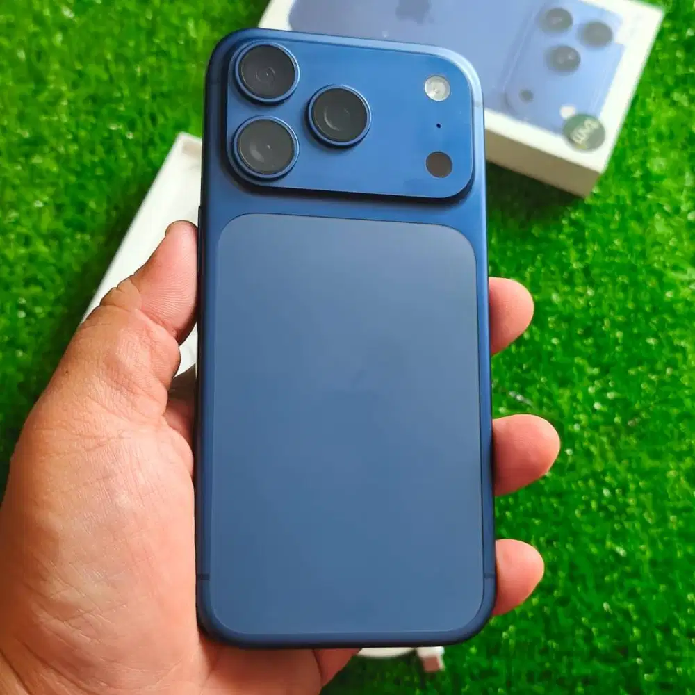 iPhone 17 Pro 256GB Deep Blue BH 100% mulus fullset Resmi 20 April7202