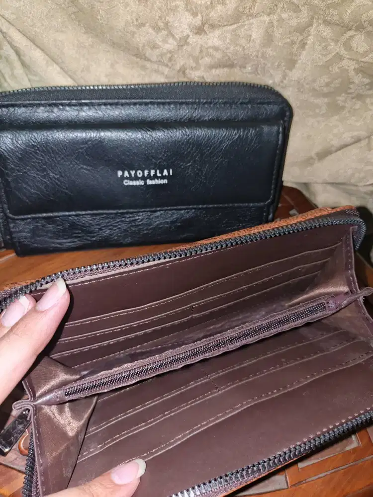 Dompet Panjang PAYOFFLAI Classic Fashion Banyak Slot Kartu.