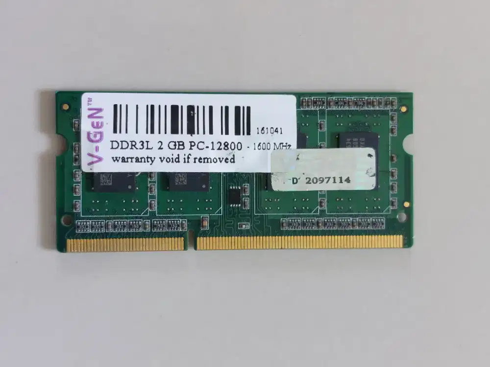 RAM VGen 2GB ddr3L untuk laptop