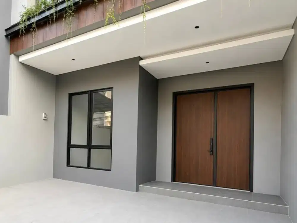 Rumah Baru Modern Minimalis 2 LT di Mekarwangi Bandung