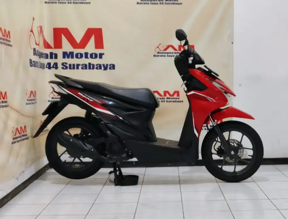 Mulus Km 6 Ribu Honda Beat CBS tahun 2025 warna Merah