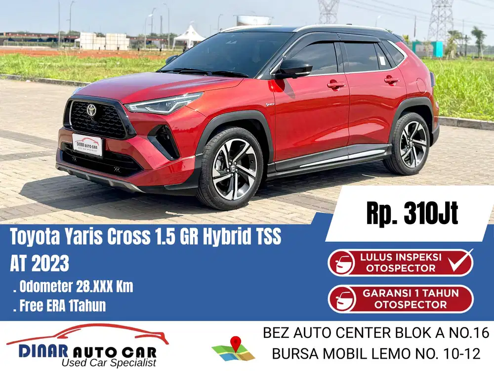 (28Rb) Yaris Cross GR TSS 2023 At Matic Warenty Service On*Dinar Auto*