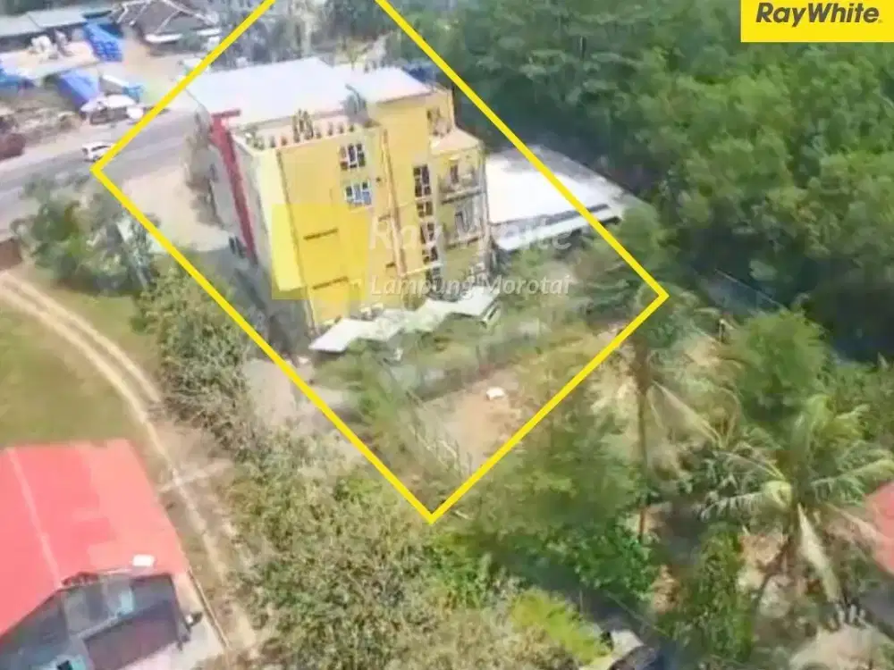 Dijual Gedung+Bangunan Di JL. Soekarno Hatta, Bandar Lampung (KODE ALN 3694)