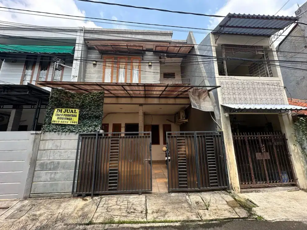 Rumah 2 Lantai Minimalis Komplek Abadi Duren Sawit Jakarta Timur