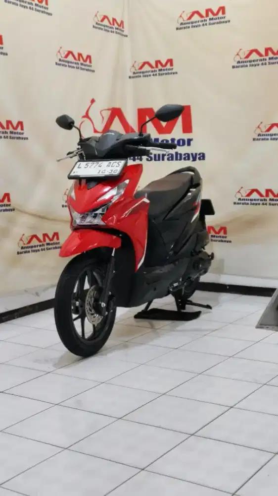 Siap pakai Km 6 Ribu Honda Beat CBS tahun 2025 warna Merah