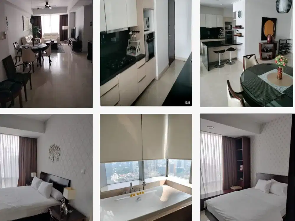Disewa Apartemen Ascott Ciputra World Furnished 3BR Uk164m2 Furnished at Jakarta Selatan