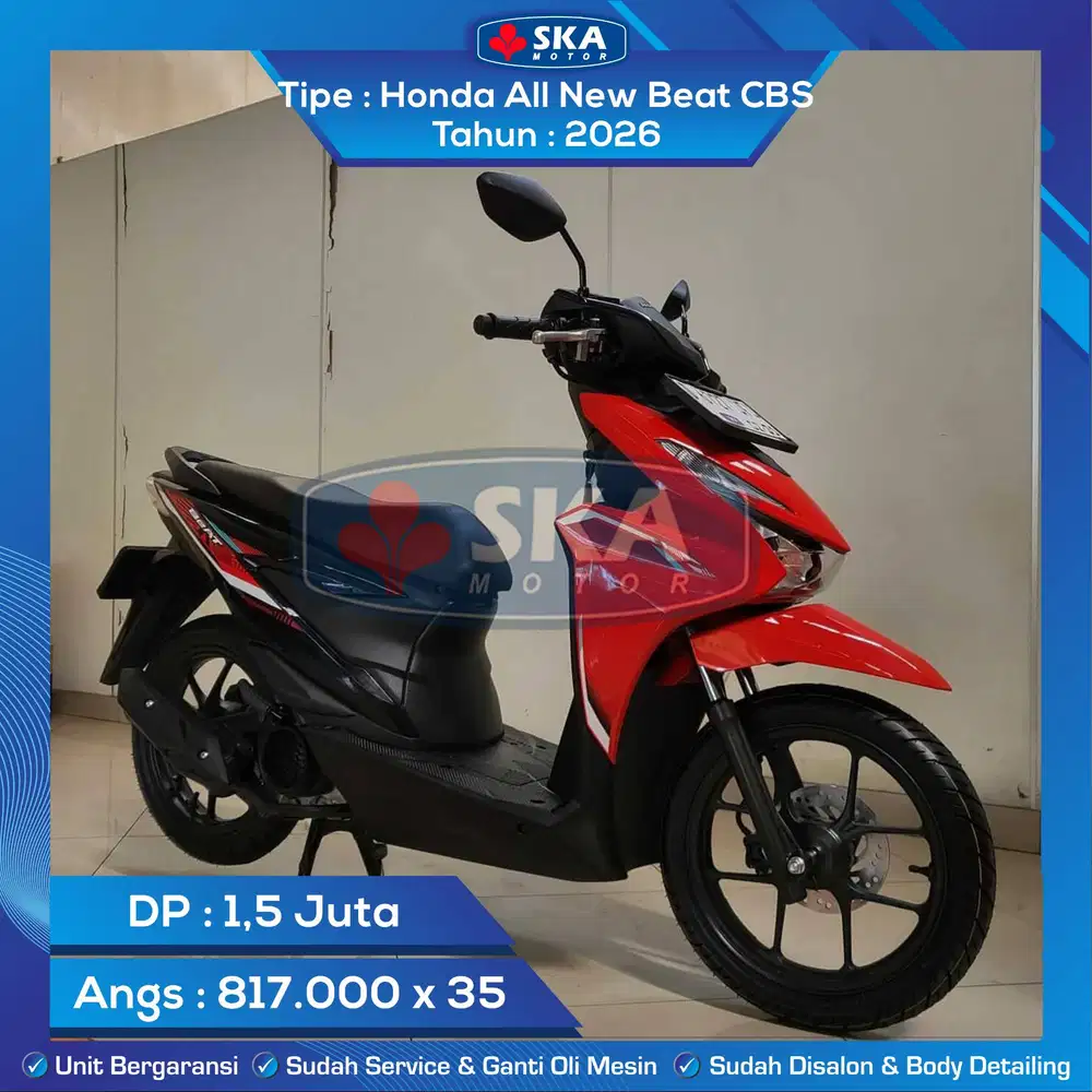 Honda All New Beat CBS Tahun 2026