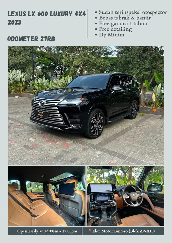 Lexus LX 600 Luxury 4x4 2023