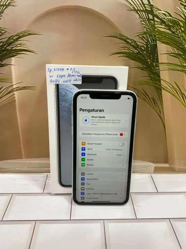 || Iphone XR 64Gb White (Resmi)