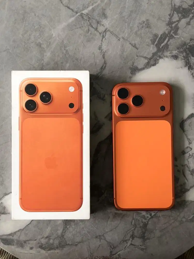 Iphone 17 Pro Max 256gb orange Ibox BH 100 cc13 (GARANSI ON)