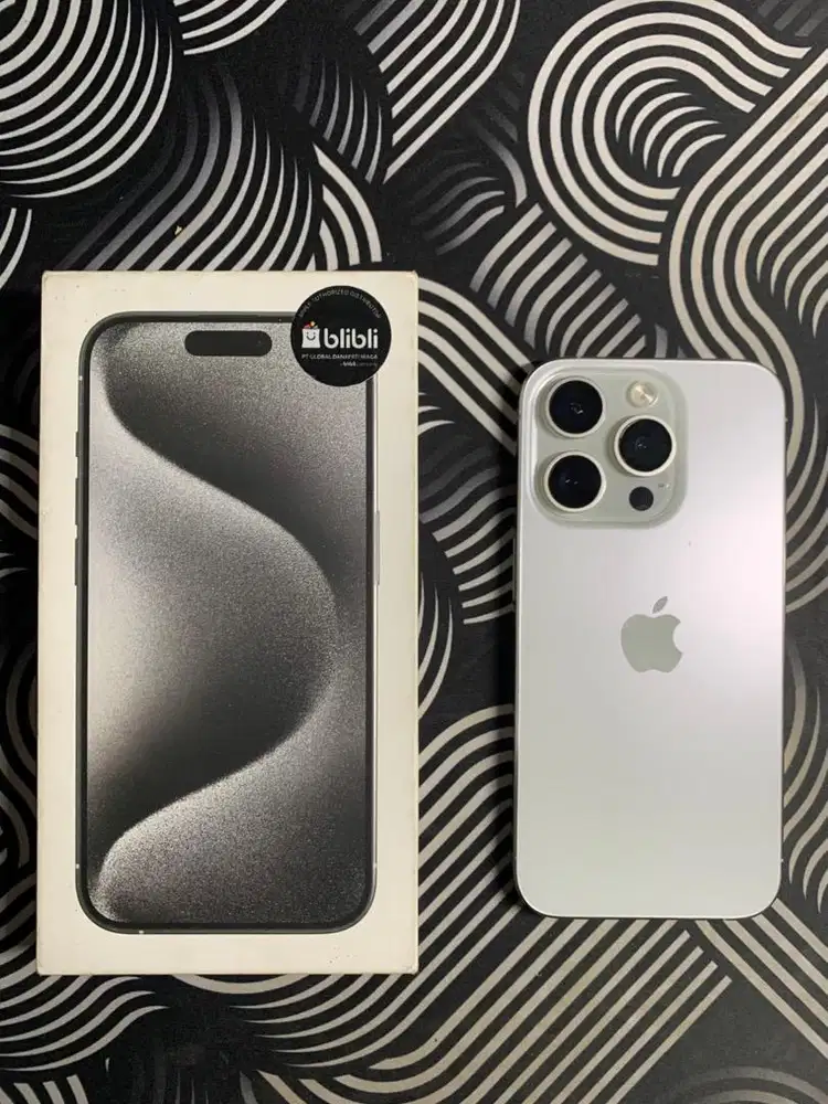 Iphone 15 Pro white titanium 128gb Ibox