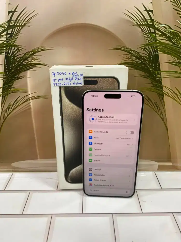| Iphone 15 Promax 256Gb Natural (Resmi)