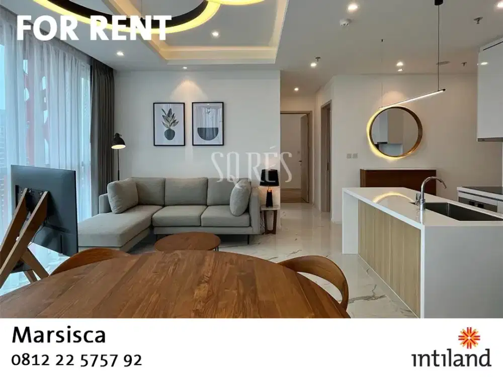 SQ Rés TB Simatupang 2BR for Rent | Brand New | Fully Furnished | Rp25Juta/Month