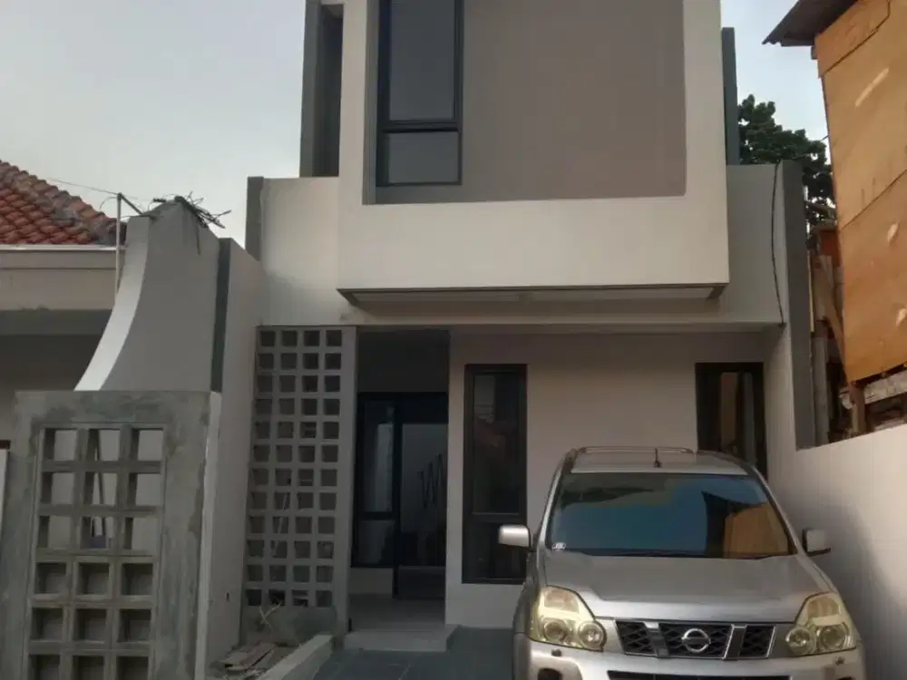 Ss.3753 - Murah !! Dijual Rumah Brand New Luas 80 Kosongan Jalan 2 Mobil di Kayu Putih