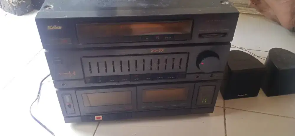 Jual amplifier merk seico XO-801