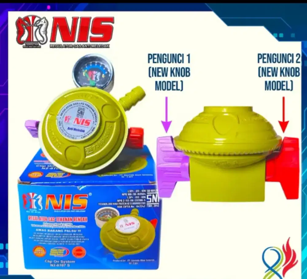 Regulator gas anti meledak barang baru