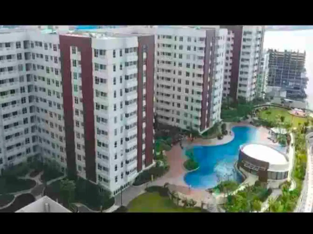 Di sewakan apartemen Borneo bay tipe studio view kota
