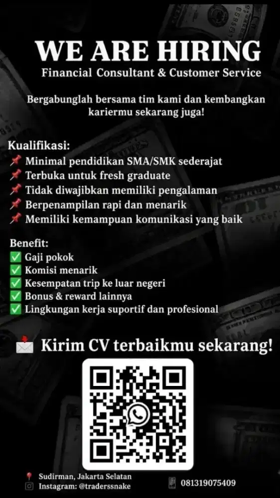 DIBUTUHKAN SEGARA PENEMPATAN JAKARTA SELATAN