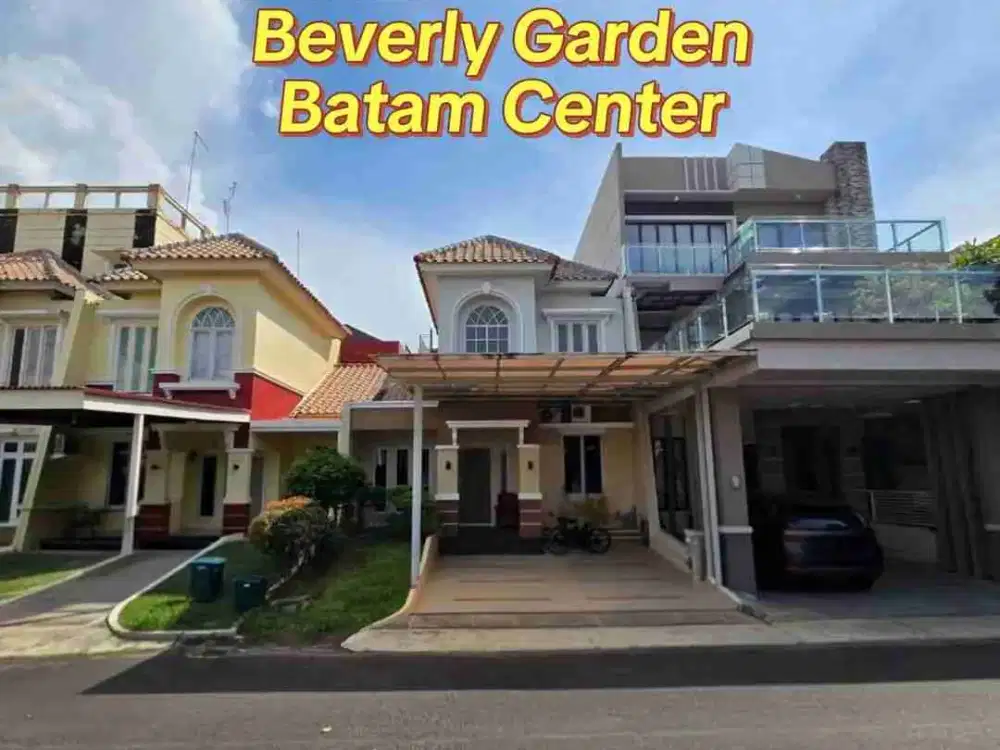 Dijual Rumah Beverly Batam Centre Siap Huni ROW Jalan Lebar