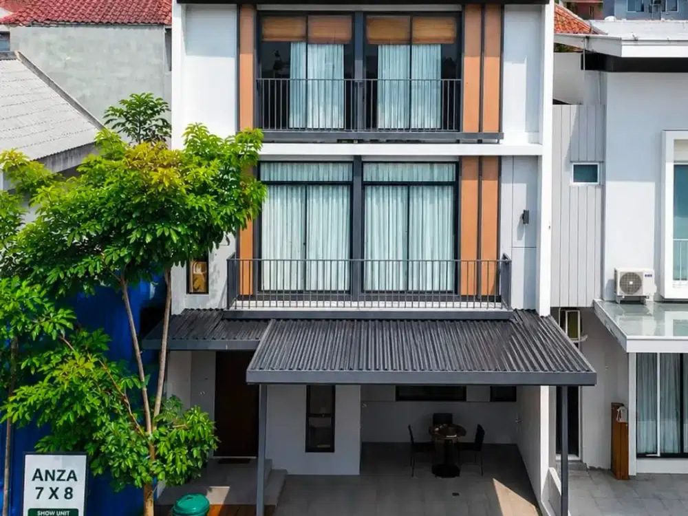 Dijual Rumah Modern 3 Lantai Anza Homes @ Malibu Gading Serpong Cicilan 9 Jutaan, Dekat Rs Bethsaida & Akses Tol