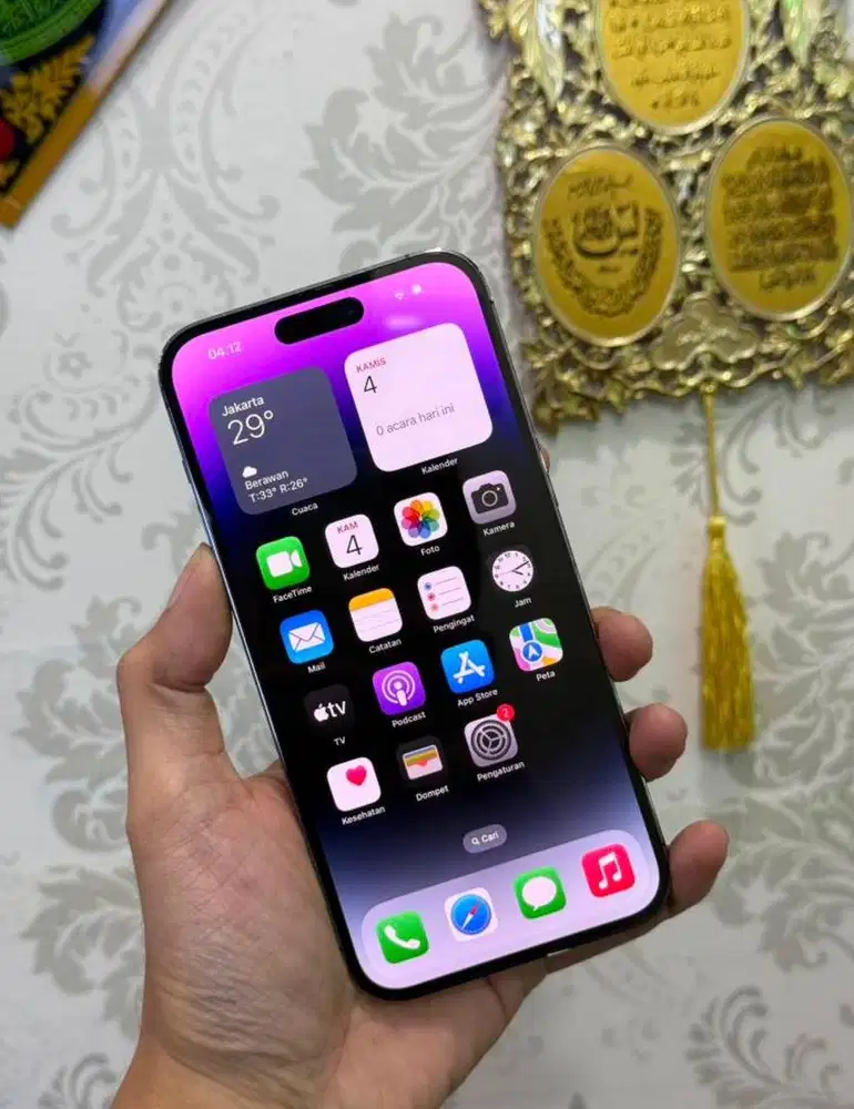 Iphone 14 Pro Max 128 Full Set Garansi Inter