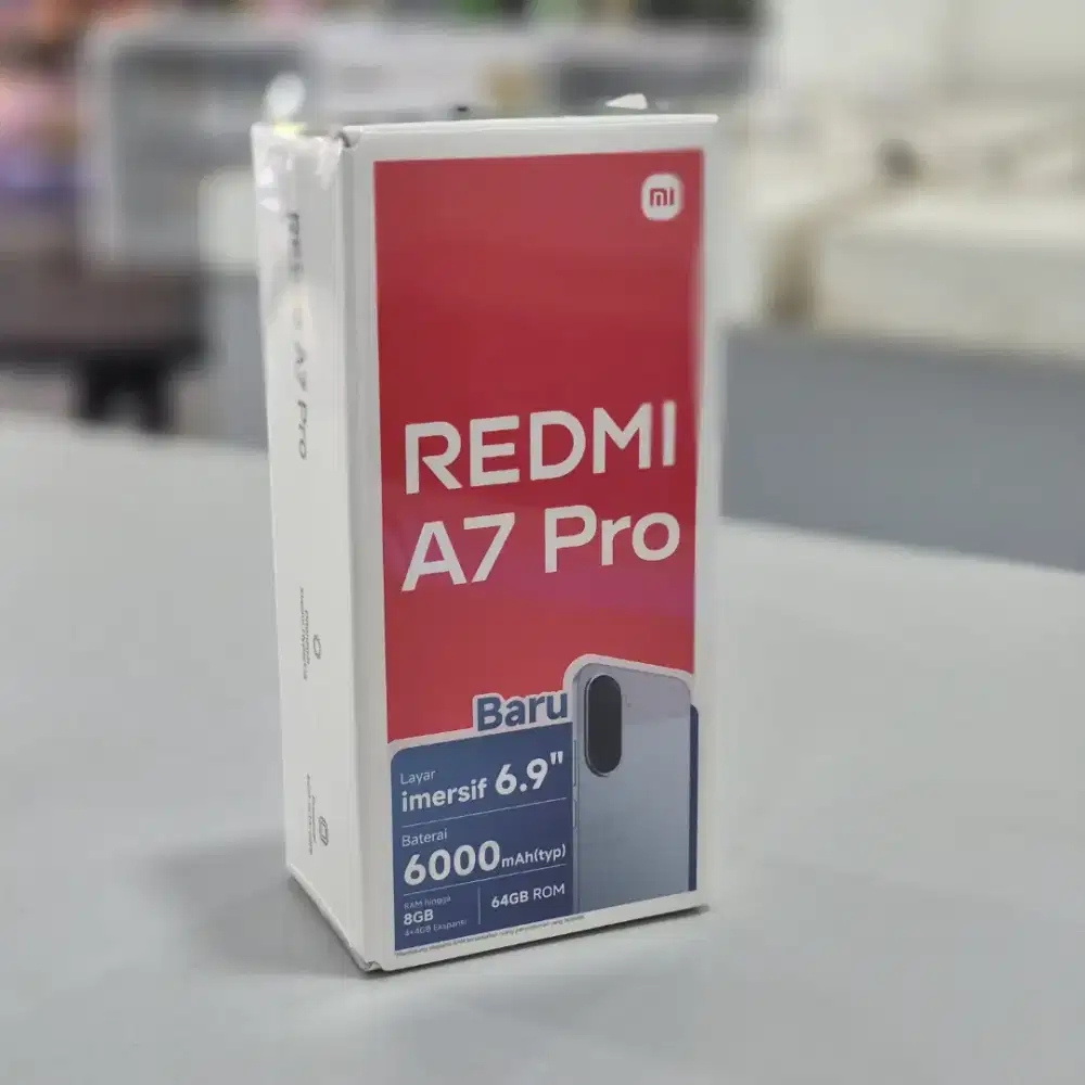 Redmi A7 Pro RAM 8gb*