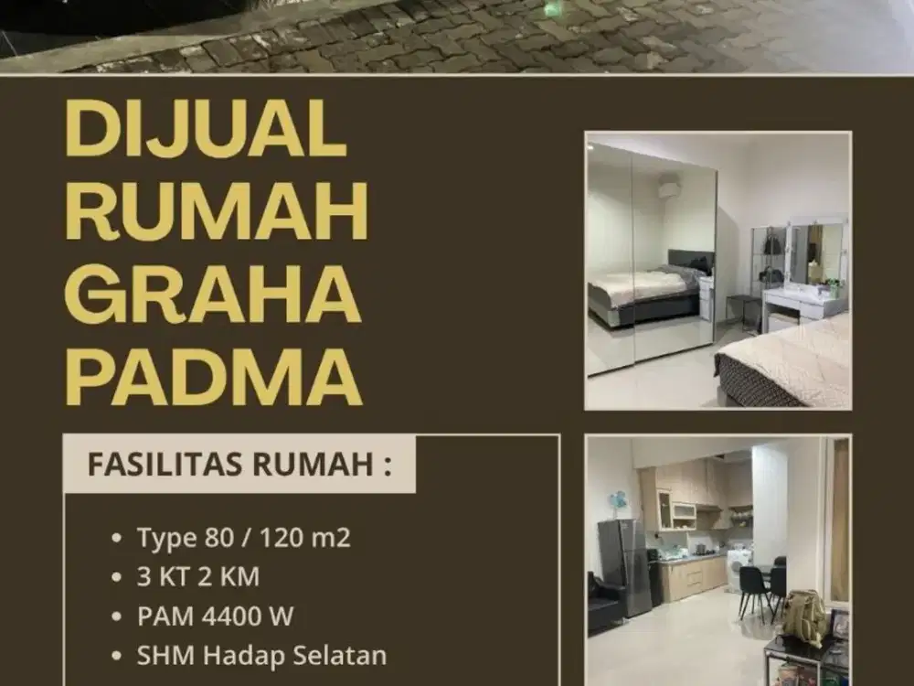 Rumah Hook Full Furnished Graha Padma Krapyak Semarang Barat