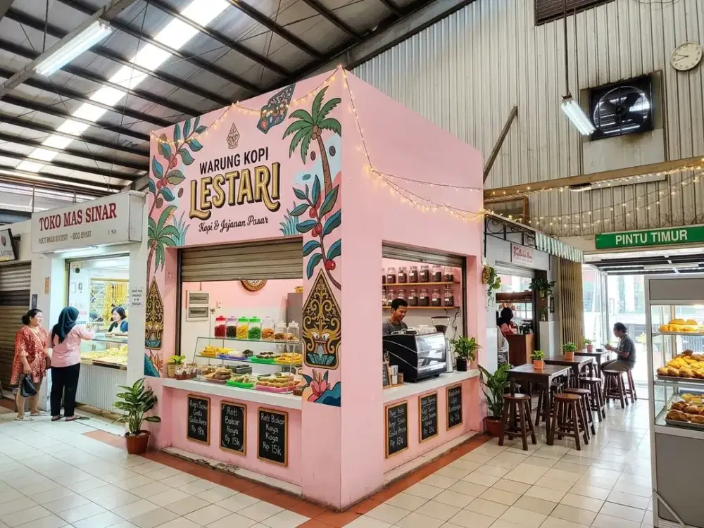 (WR) DI JUAL KIOS PASAR MODERN BINTARO