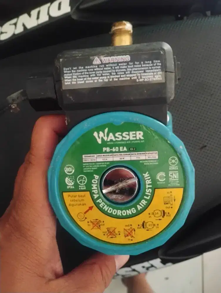 Wasser pompa pendorong air