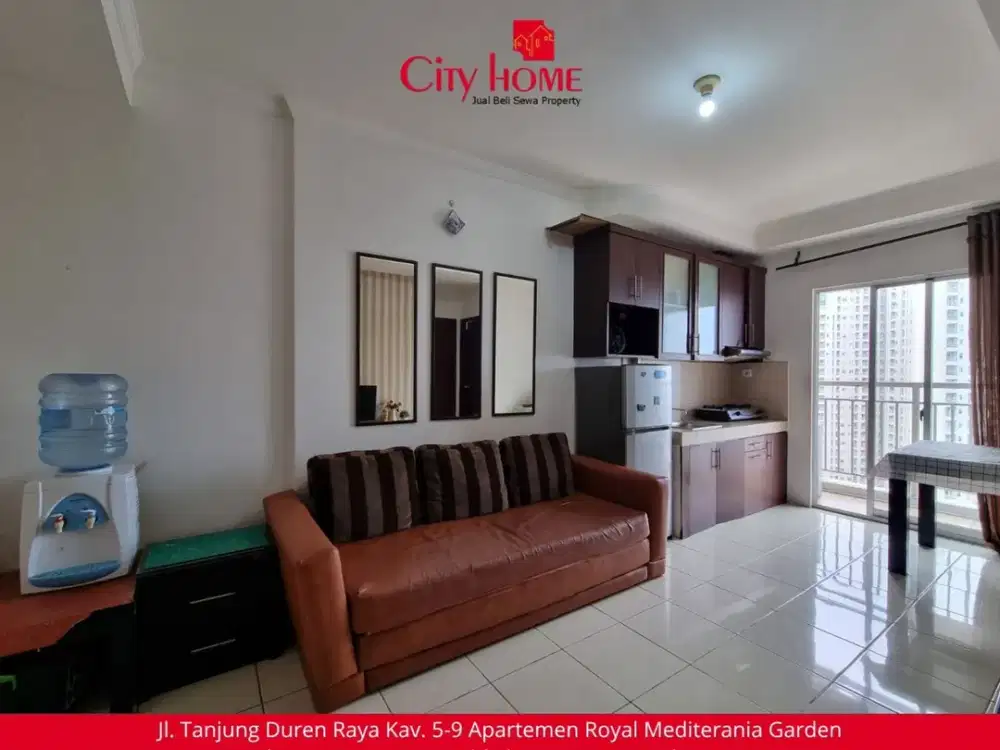 Disewakan Apartemen 2 BR Furnished di Mediterania Garden Residences 2 Tanjung Duren Jakarta Barat