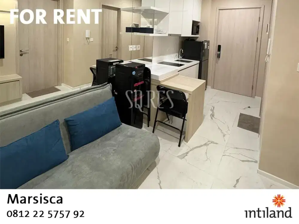 SQ Rés TB Simatupang 1BR for Rent | Brand New | Fully Furnished | Rp12,5Juta/Month