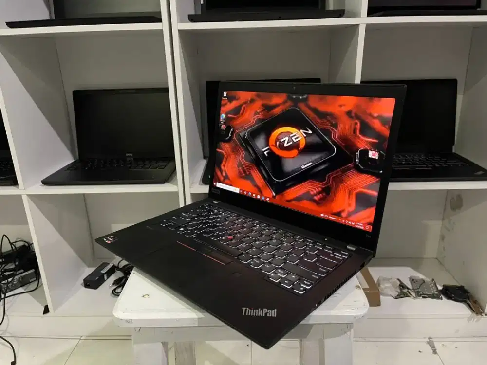 Dijual Laptop Gaming || Laptop Lenovo Thinkpad T14 G2 AMD Ryzen 7 Pro