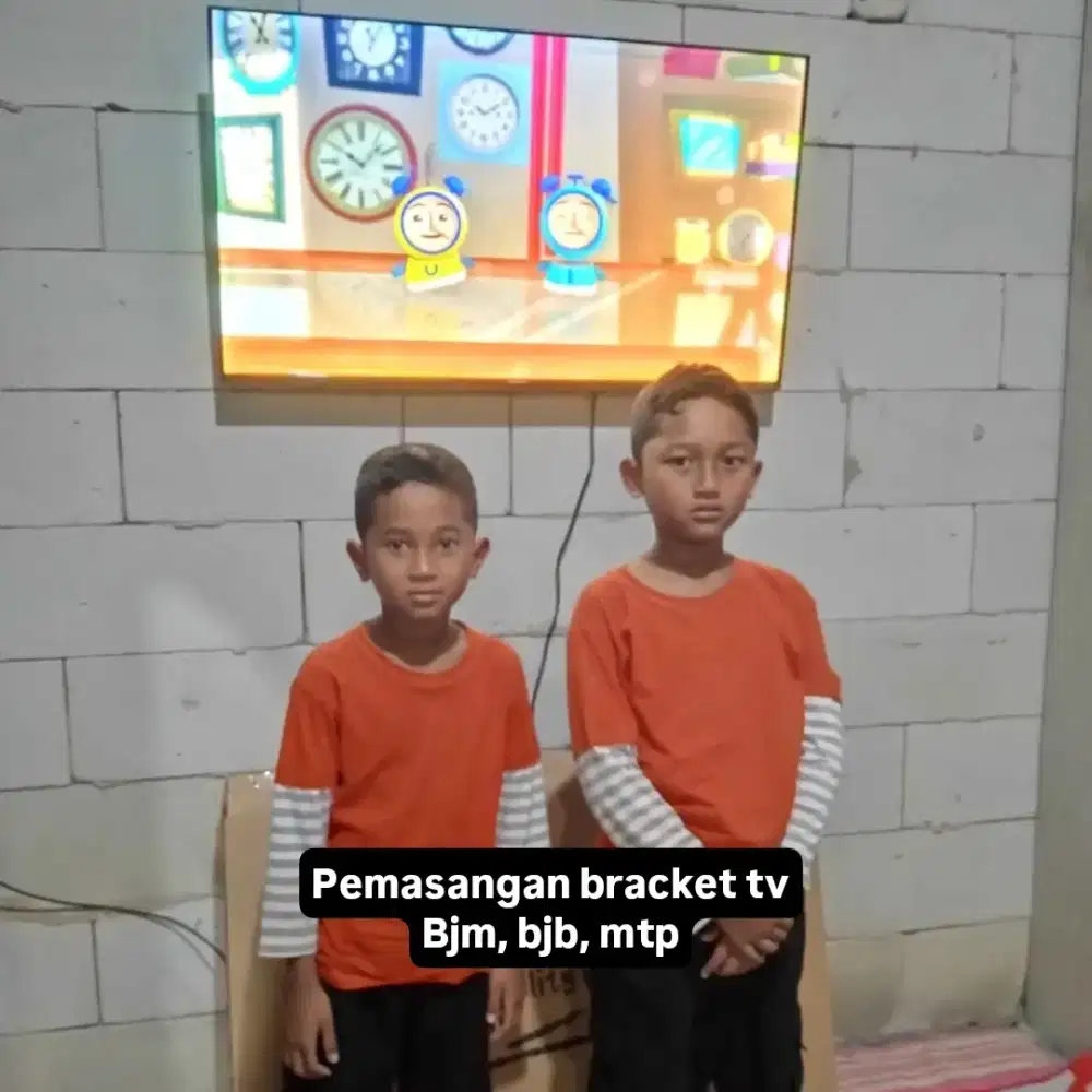 Braket tv/briket tv/bracket tv/breket tv/gantungan tv