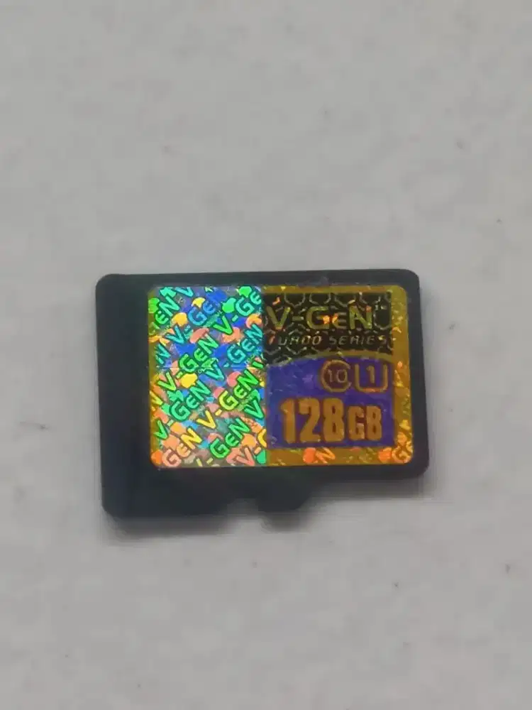 Micro SD 128GB V Gen kondisi Bagus dijamin Asli 1000%