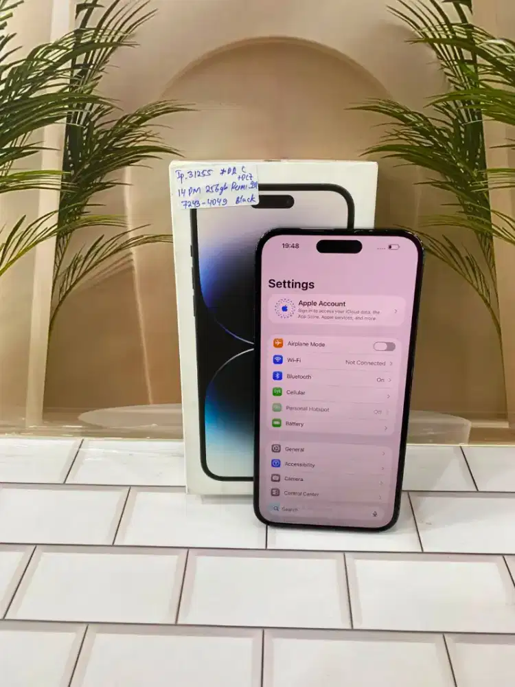 Iphone 14 Promax 256Gb Black (Resmi)