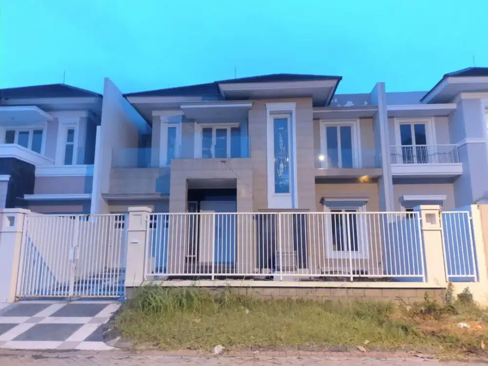 Rumah Puri Galaxy cluster Bougenville Cloves Modern Minimalis Siap huni  Row jalan 3 mobil