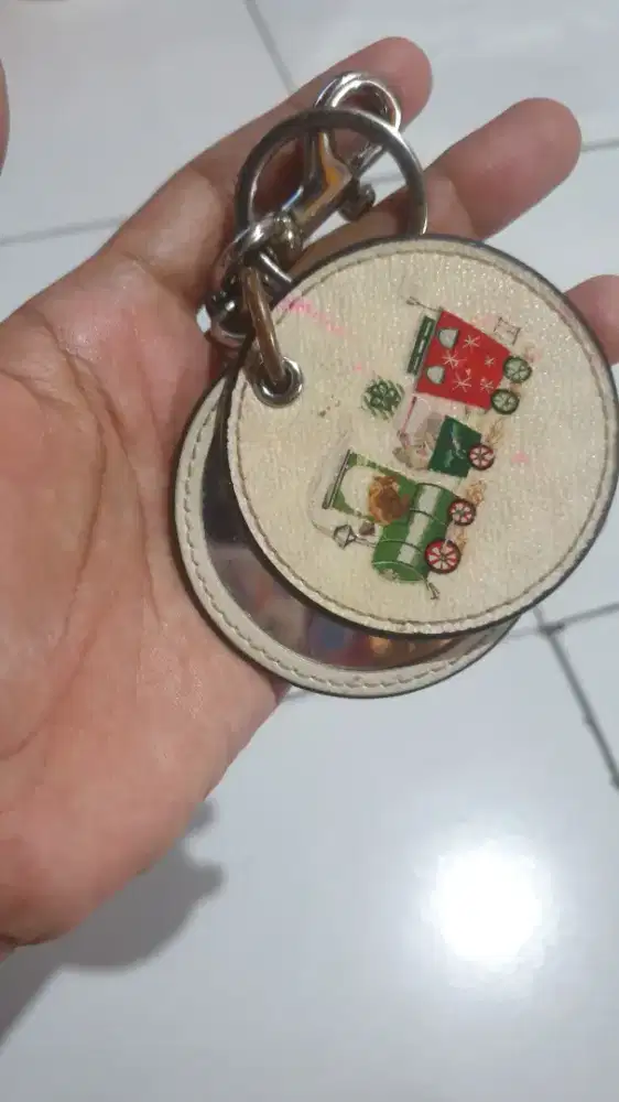 Coach mirror bag charm