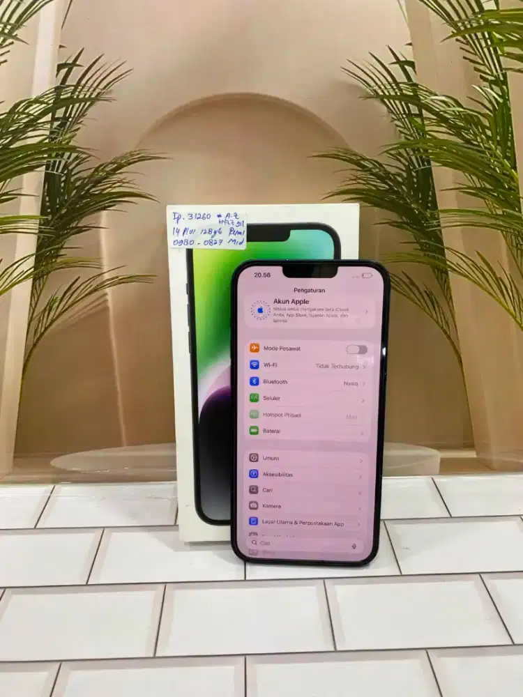 | Iphone 14 Plus 128Gb Midnight (Resmi)