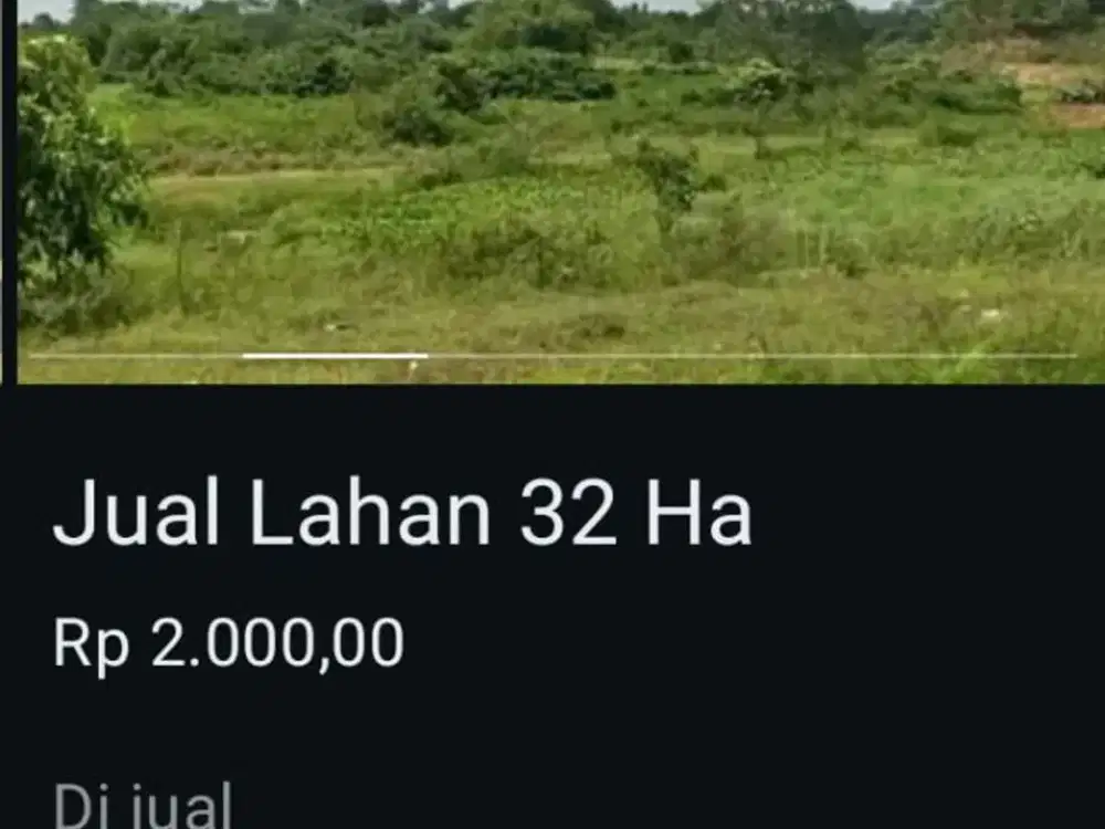 Lahan Balaraja 32 Hektar nempel jalan pantura