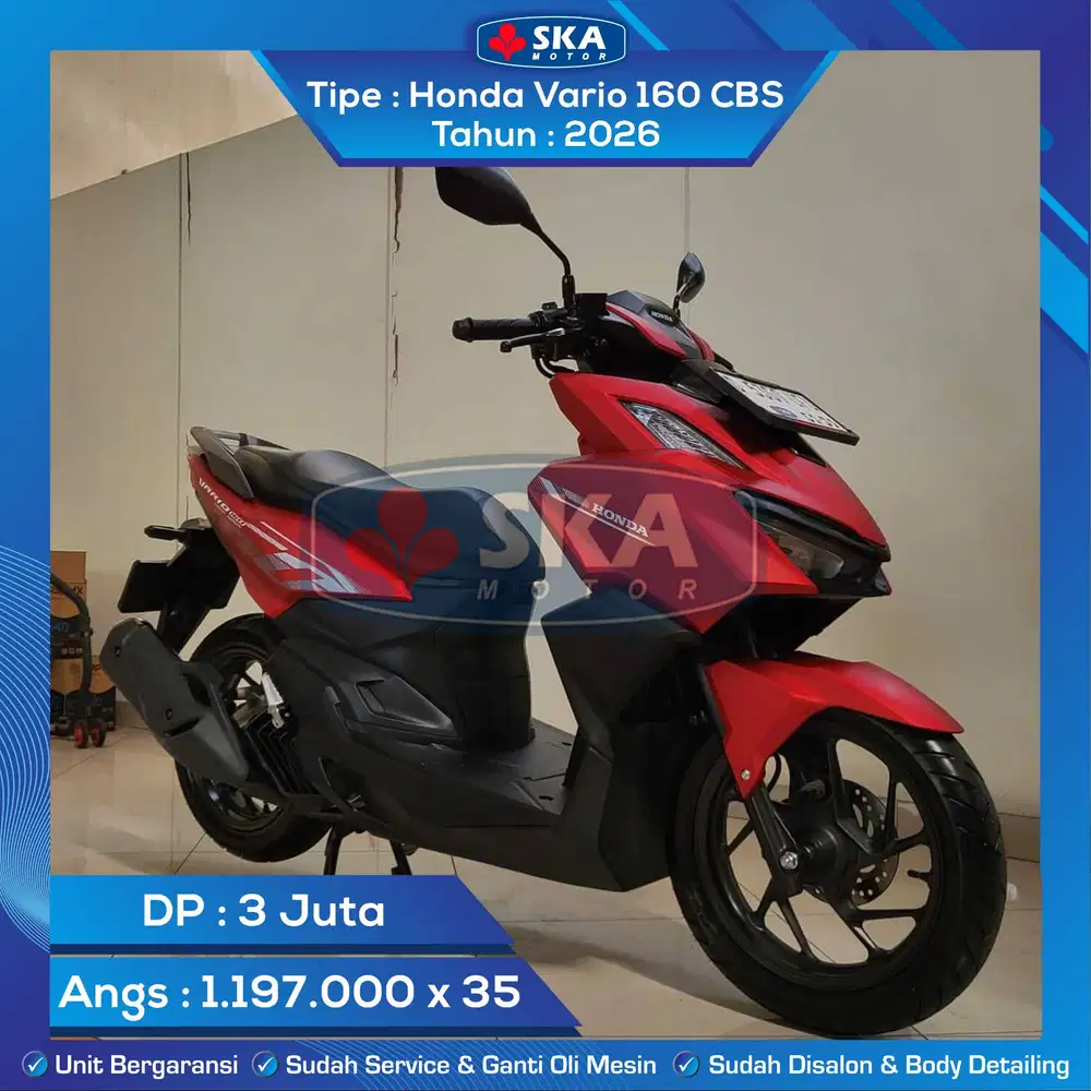 Honda Vario 160 CBS Tahun 2026
