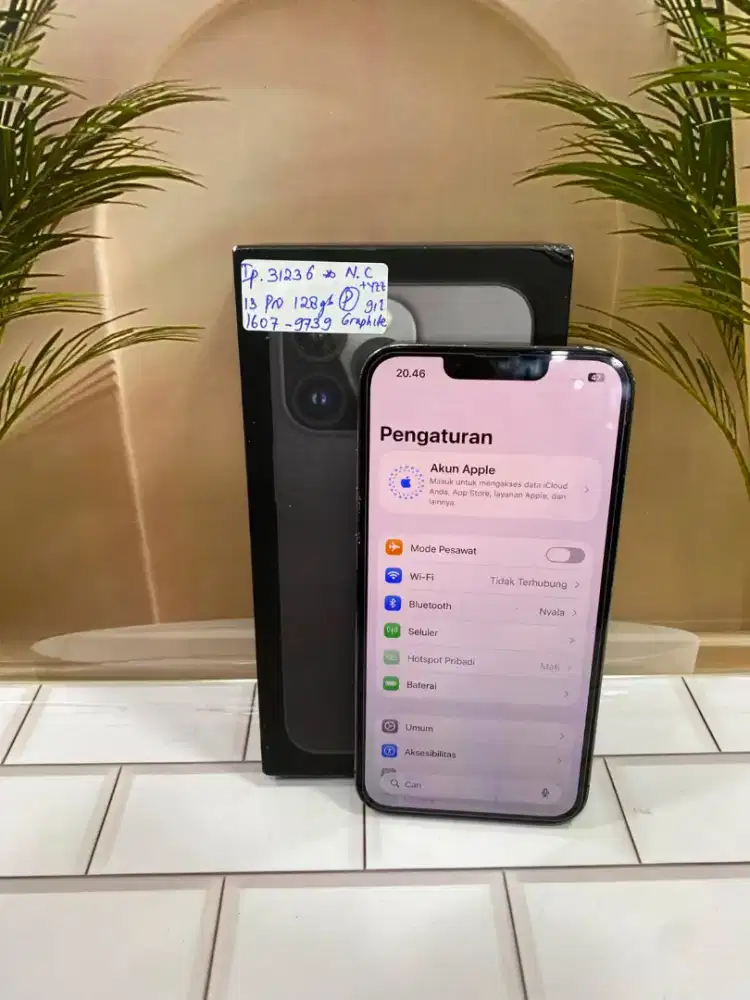 || Iphone 13 Pro 128Gb Graphite (Permanen)
