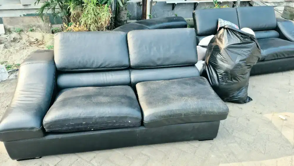jual sofa kulit informa 6 seat