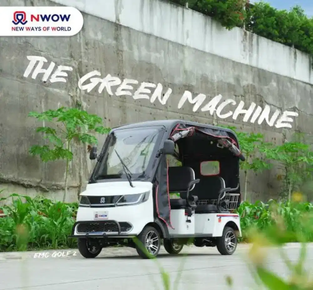 SEPEDA LISTRIK GOLF CART EMC 2 NWOW BARU 60V45AH
