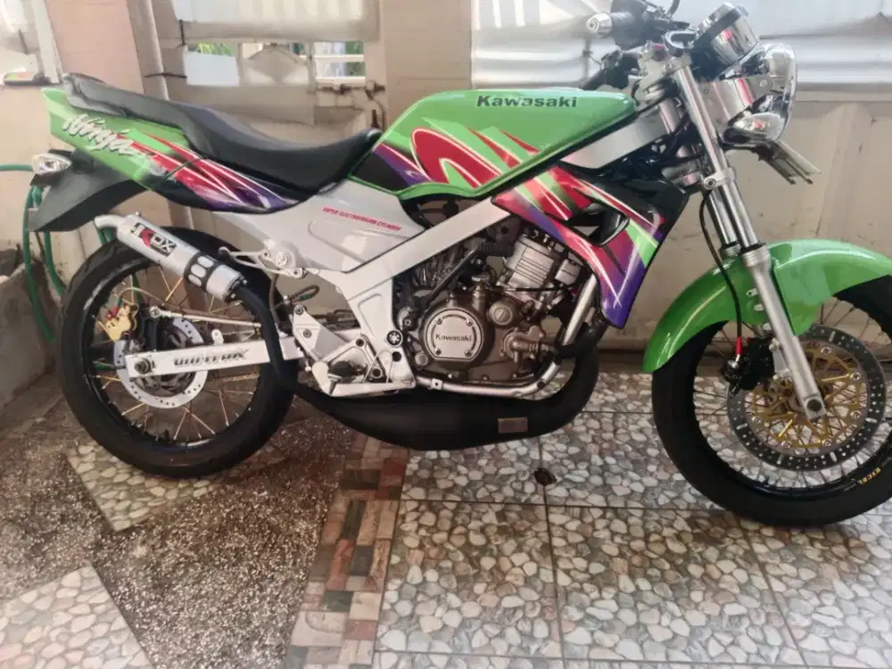 Ninja R 2001 asli hijau surat lokal jatim
