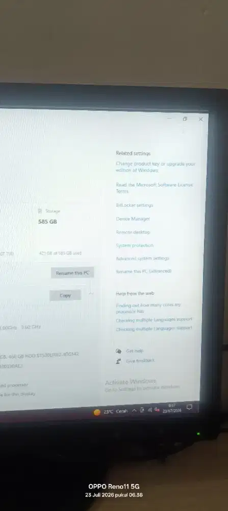 D jual cepat kondisi normal