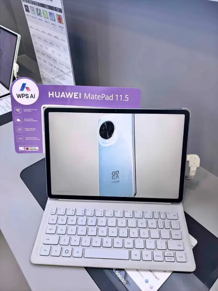 Huawei MatePad 11.5 Papermate Free WPS AI+Free pensil+Free Keyboard