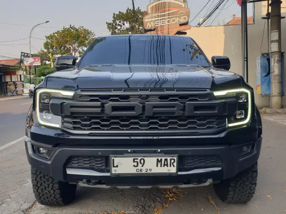 FORD RANGER RAPTOR 2.0 Bi-TURBO 4x4 DIESEL AT 2024 Hitam Total Record
