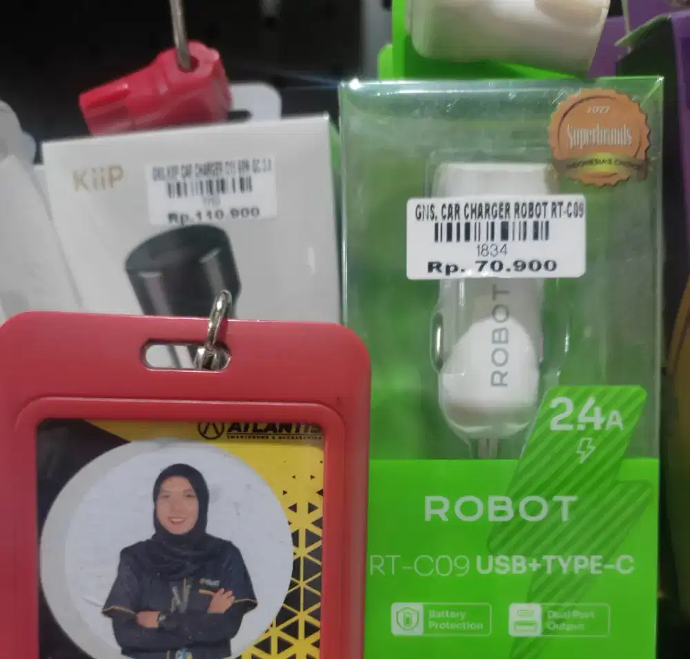 CAR CHARGER ROBOT RT-C09