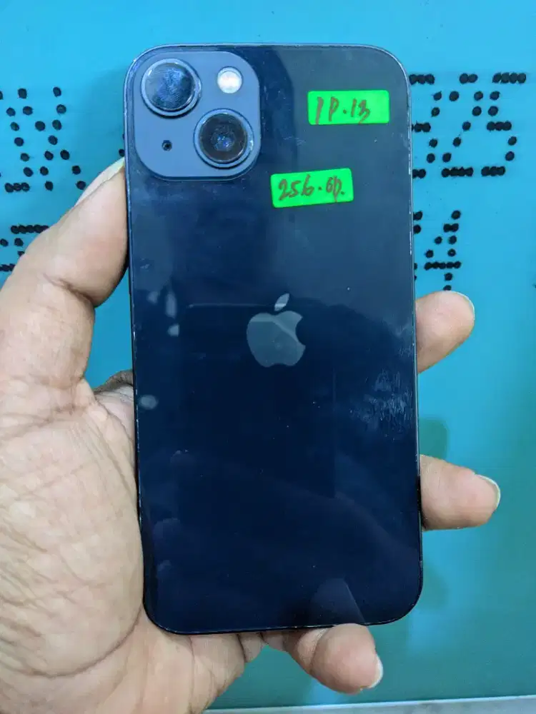 iphone 13 midnight 256gb bh 87 ori inter laa sinyal permanen